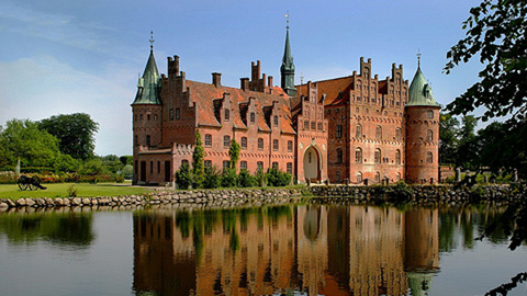 Khám phá lâu đài cổ ở Đan Mạch