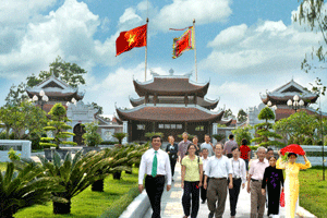 Đền thờ Quang Trung: Điểm đến mới của du lịch Nghệ An