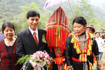 Đám cưới người Dao đỏ ở Yên Bái 