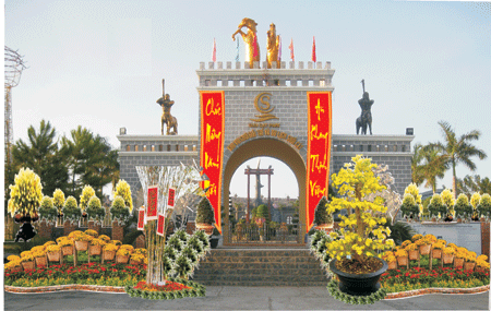 Sắc màu Lễ hội hoa trong Tết Canh Dần tại Bình Thuận