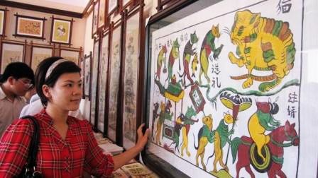 Làng tranh Đông Hồ (Bắc Ninh): Lấp lánh màu dân tộc