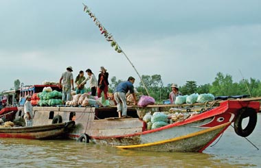 Chợ nổi Trà Ôn (Vĩnh Long): Nét đẹp giao thương vùng sông nước