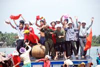Quảng Nam: Tưng bừng ngày hội văn hóa thể thao miền biển