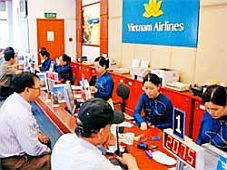 Vietnam Airlines đón hành khách thứ chín triệu năm 2009