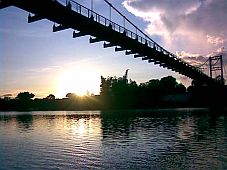 Cầu treo Konklor - Làng du lịch văn hóa Konkotu (Kontum)