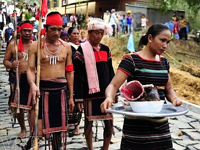 Lần đầu tiên tái hiện lễ hỏi chồng của đồng bào Êđê ở Hà Nội