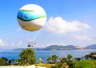 Nhìn ngắm Nha Trang từ trên cao với khinh khí cầu