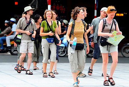 TP.Hồ Chí Minh đón 620.000 lượt khách quốc tế