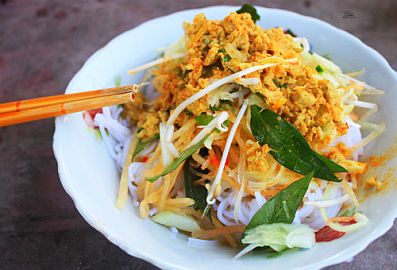 Bún kèn và xôi xiêm lạ miệng ở Kiên Giang