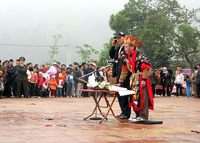 Lễ Cầu mùa của người Sán Chay, Thái Nguyên