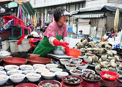 Jagalchi - khu chợ cá lớn nhất Hàn Quốc