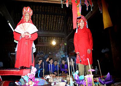 Lễ cúng cơm mới của người Tày ở Chiêm Hóa (Tuyên Quang)