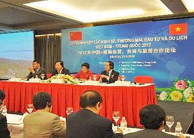 Diễn đàn hợp tác kinh tế và du lịch Việt Nam-Trung Quốc