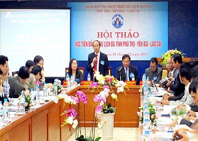 Hội thảo xúc tiến đầu tư du lịch ba tỉnh Phú Thọ - Yên Bái – Lào Cai