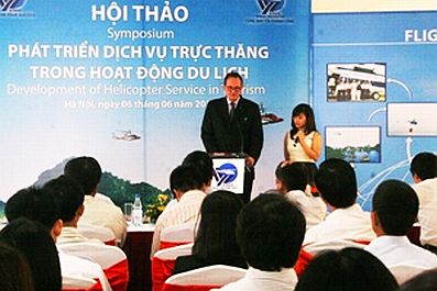 Phát triển dịch vụ trực thăng trong hoạt động bay du lịch