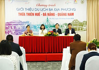 Thừa Thiên Huế- Đà Nẵng- Quảng Nam quảng bá du lịch tại Hà Nội