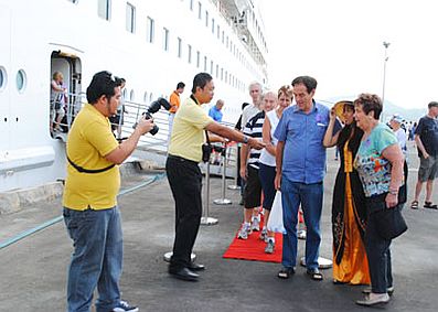 Nha Trang - Điểm đến của nhiều chuyến tàu biển du lịch