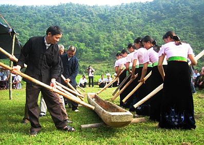 Lễ hội Tăm Khảu Mảu dân tộc Thái Yên Bái