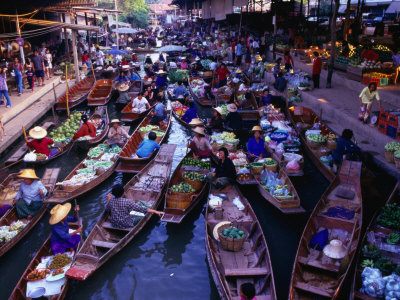 Du ngoạn chợ nổi Ratchaburi(Thái Lan)