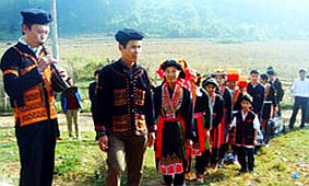 Nét đẹp trong đám cưới truyền thống của người Dao Thanh Phán (Bắc Giang)