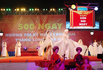 Đêm nghệ thuật 500 ngày hướng tới  Đại lễ 1.000 năm Thăng Long - Hà Nội