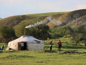 Độc đáo lều du mục ở Mông Cổ