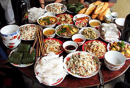 Bữa cỗ trong văn hóa ẩm thực xứ Nghệ