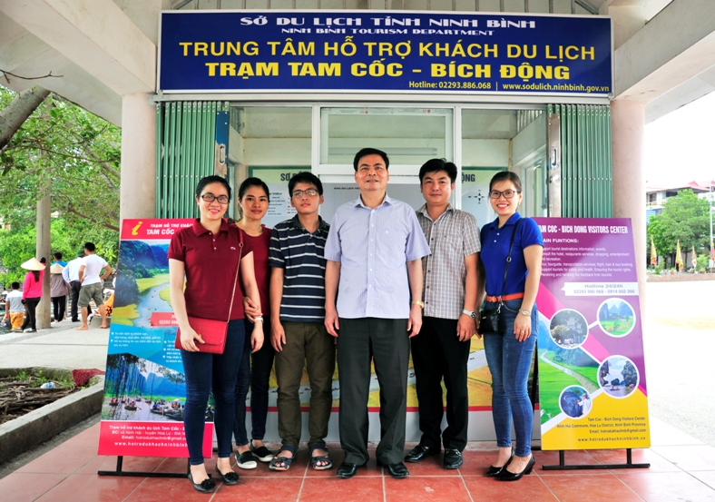 Ninh Bình: Khai trương Trạm hỗ trợ khách du lịch Tam Cốc – Bích Động