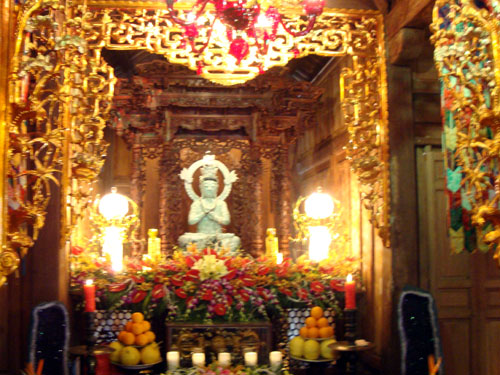 An vị  và khánh thành điện Phật ngọc tại chùa Vạn Niên (Hà Nội) 