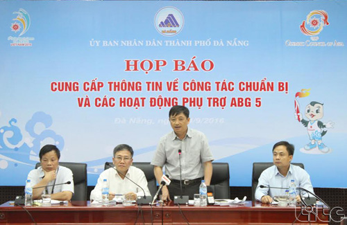 Họp báo về công tác chuẩn bị cho Đại hội Thể thao Bãi biển Châu Á lần thứ 5