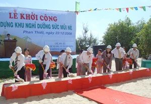 Khởi công xây dựng khu nghỉ dưỡng Mũi Né, Bình Thuận