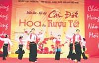 Lễ hội “Câu đối, hoa và đồ uống Tết 2009” tại Hà Nội