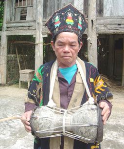 Trống sành: Nhạc cụ tiêu biểu của dân tộc Cao Lan