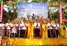 Bắc Ninh: Khởi công trùng tu tôn tạo di tích lịch sử văn hoá quốc gia chùa Phật Tích