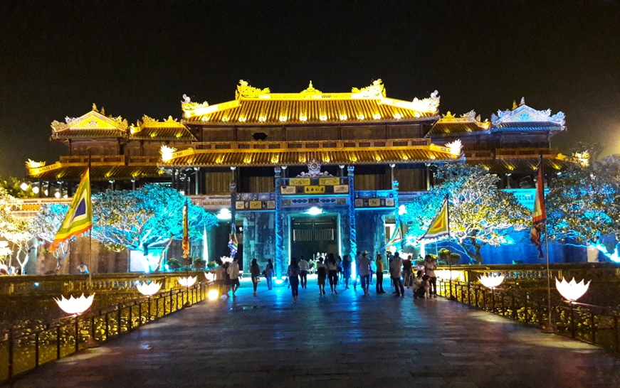 Huế: Phê duyệt chủ trương đầu tư dự án Chiếu sáng mỹ thuật xung quanh Hoàng Thành