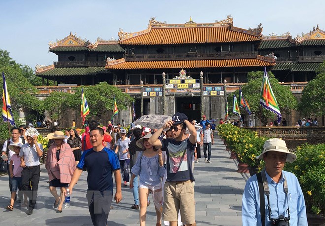 Gần 45.000 du khách tham quan di tích Huế trong dịp Tết dương lịch