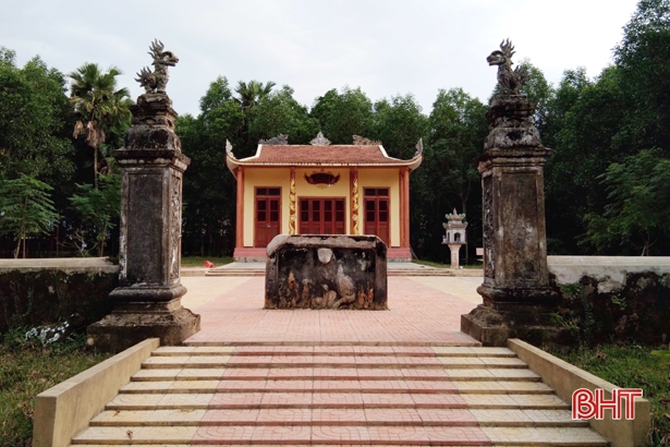 Đền Nhà Rồng (Hà Tĩnh) được công nhận di tích lịch sử văn hóa cấp tỉnh