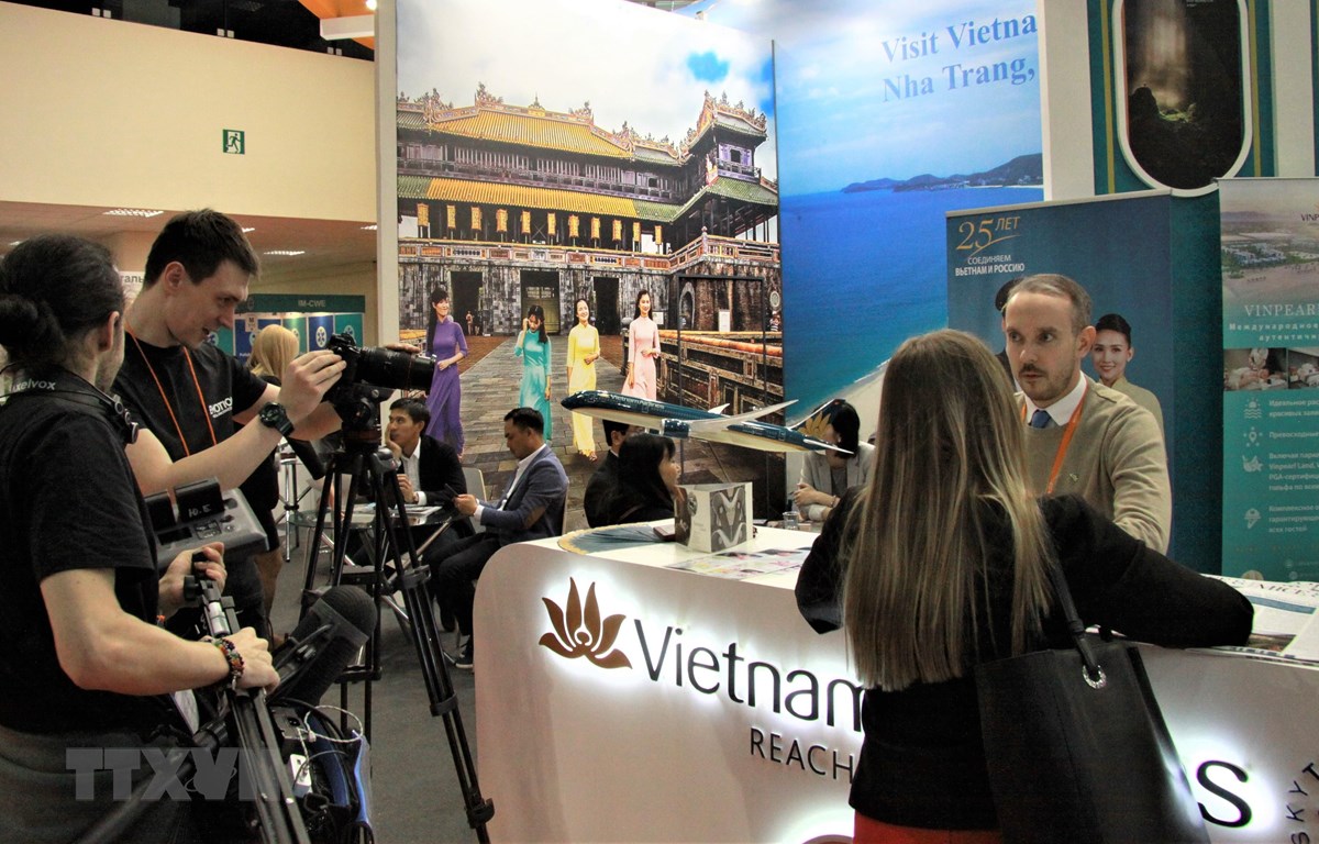 Du lịch biển đảo Việt Nam hấp dẫn du khách Nga ở Hội chợ MITT