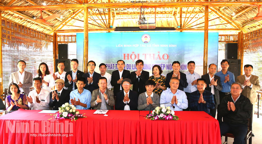 Ninh Bình: Hội thảo Liên kết phát triển du lịch nông nghiệp, nông thôn.