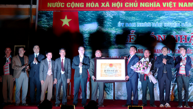 Hà Giang: Bắc Quang đón nhận Bằng xếp hạng Di tích Quốc gia