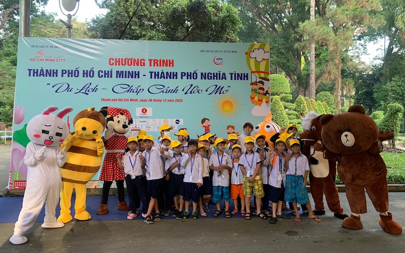 5.000 suất “Du lịch - Chắp cánh ước mơ” cho trẻ em, hộ nghèo tại TP Hồ Chí Minh
