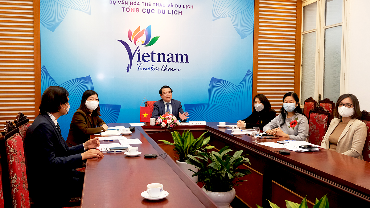 Việt Nam và Campuchia họp bàn hợp tác phục hồi du lịch quốc tế