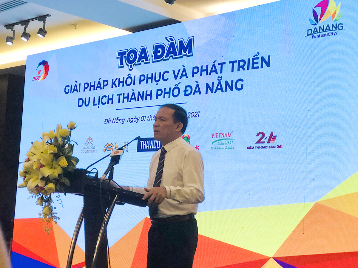 Phó Tổng cục trưởng Ngô Hoài Chung dự Tọa đàm giải pháp khôi phục và phát triển du lịch Đà Nẵng 2021