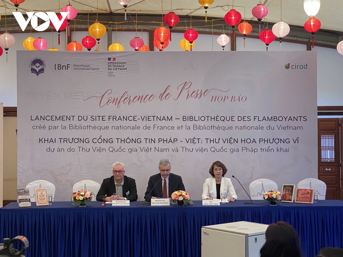 Ra mắt thư viện số Pháp - Việt giới thiệu 2000 di sản tư liệu Đông Dương 