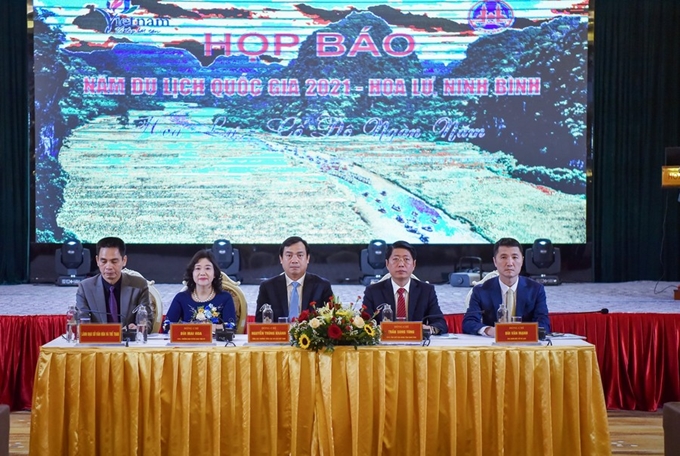 Họp báo thông tin về Năm Du lịch quốc gia 2021 – Hoa Lư, Ninh Bình