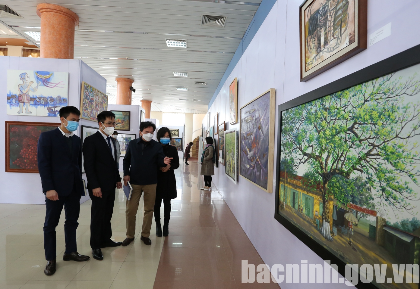 Khai mạc Triển lãm mỹ thuật, ảnh nghệ thuật, kiến trúc với chủ đề “Bắc Ninh tỏa sáng”
