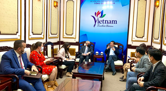 Thúc đẩy hợp tác, trao đổi khách du lịch giữa Việt Nam và Mỹ