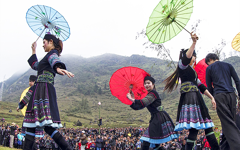 Hà Giang: Lễ hội Chợ Phong lưu Khâu Vai trở lại sau 2 năm gián đoạn