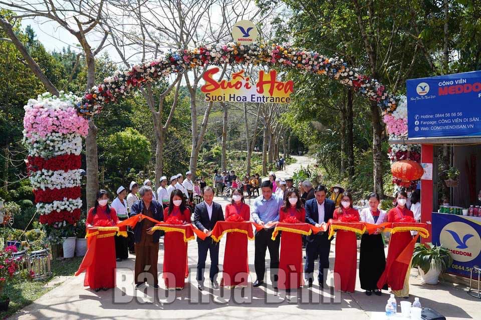 Hòa Bình: Chương trình Vào hạ năm 2022 và khai trương Suối Hoa tại Công viên Di sản các nhà khoa học Việt Nam