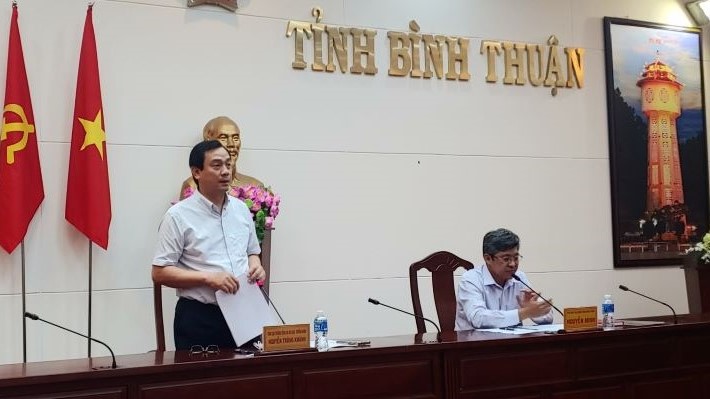 Tổng cục trưởng Nguyễn Trùng Khánh cùng đoàn công tác làm việc với Bình Thuận về Năm Du lịch quốc gia 2023